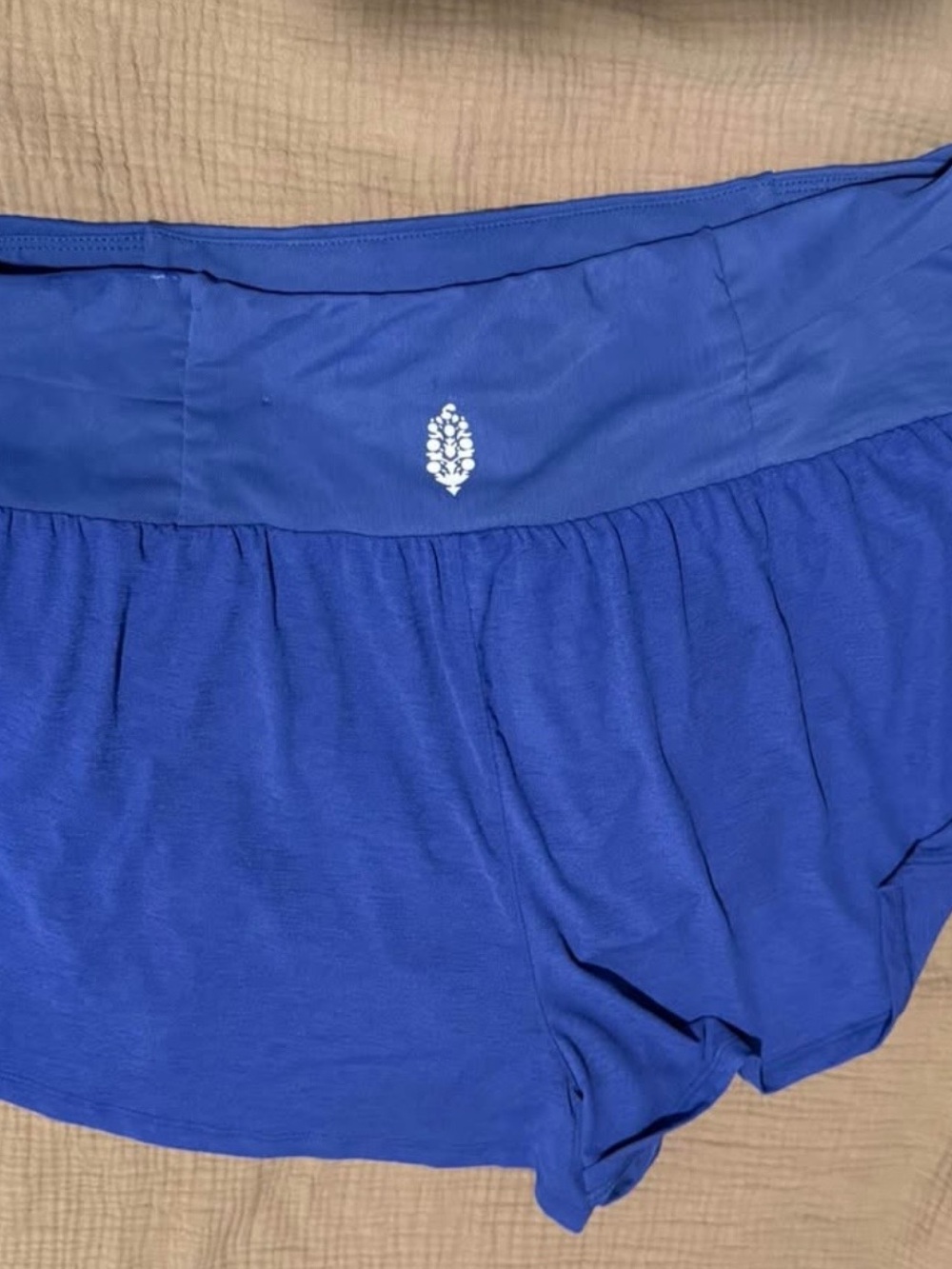 Free people movement Royal Blue Women's shorts